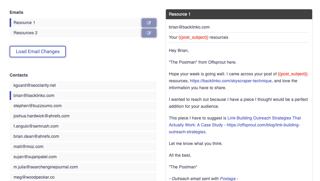 email-preview-red postaga campaign email preview red merge field