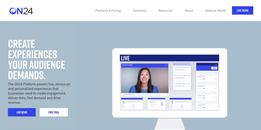 on24 virtual summit software