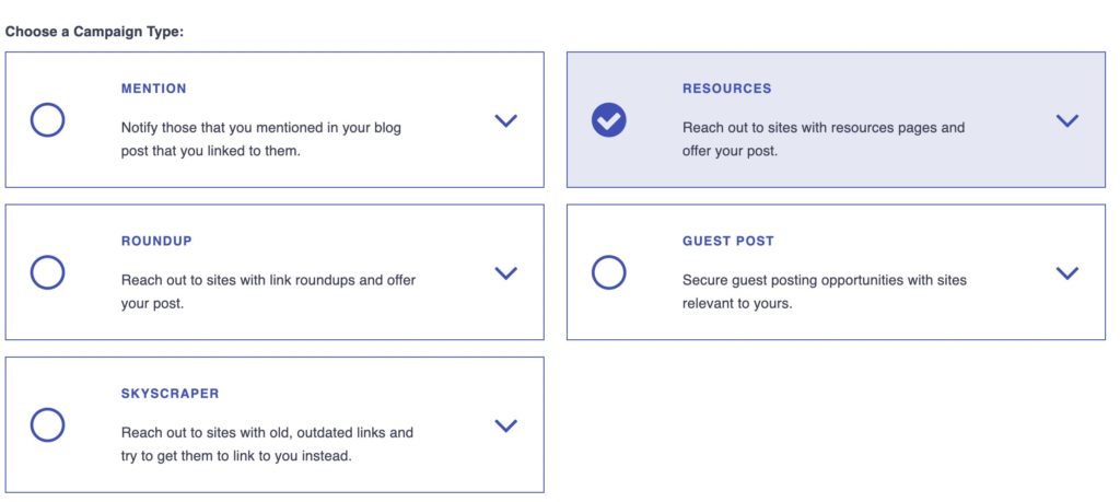 Postaga Campaign Type - Resources