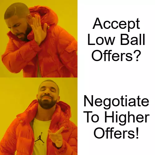 drake negotiation meme