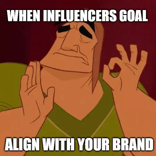 perfect influencer marketing meme