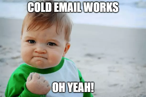 does cold email work