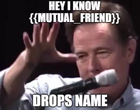 mutual friend meme mic drop meme
