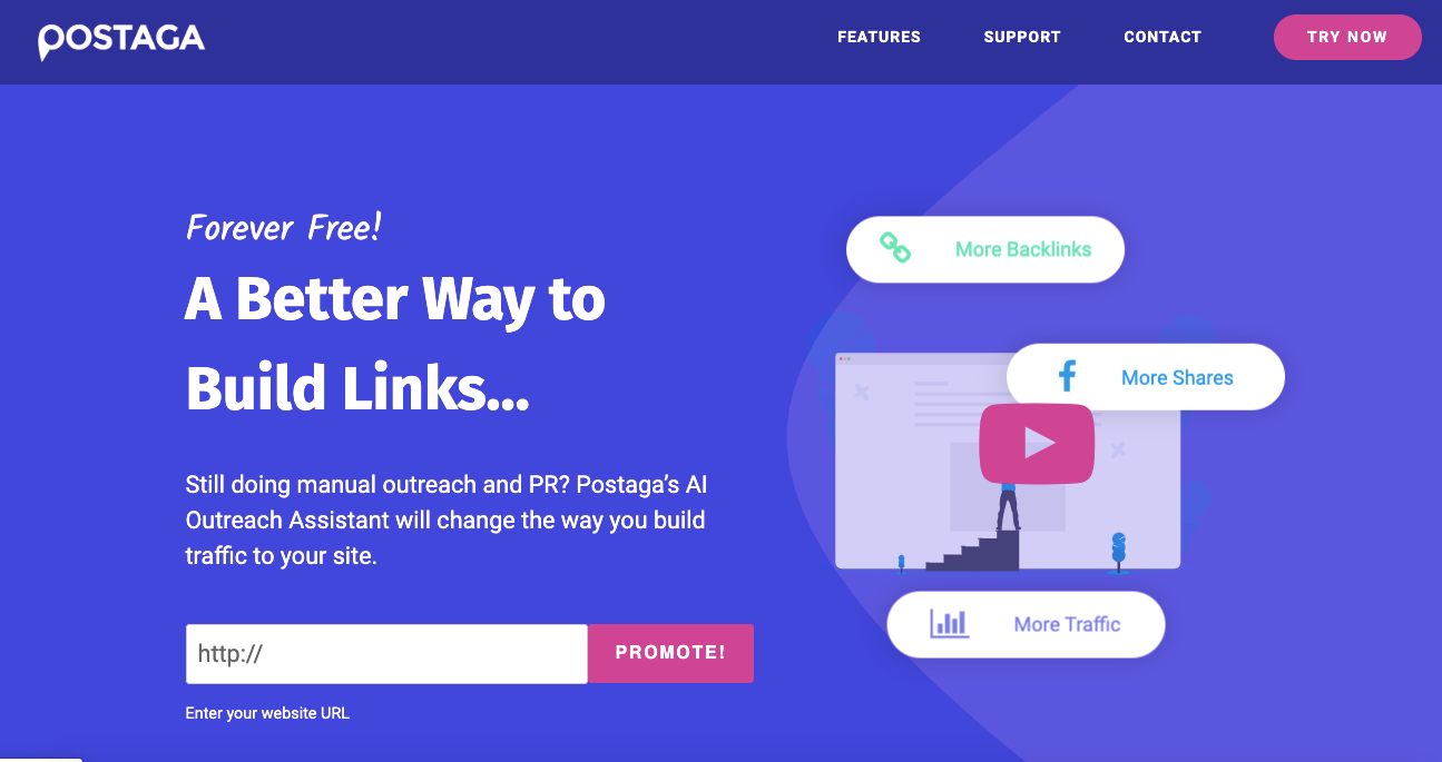 Postaga | AI-Powered Sales Outreach and Link Building Platform