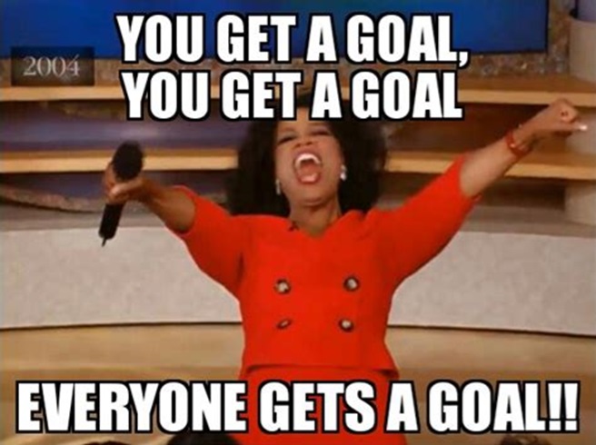 Email outreach goals meme