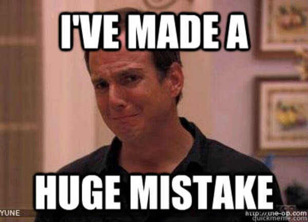 huge Mistake meme
