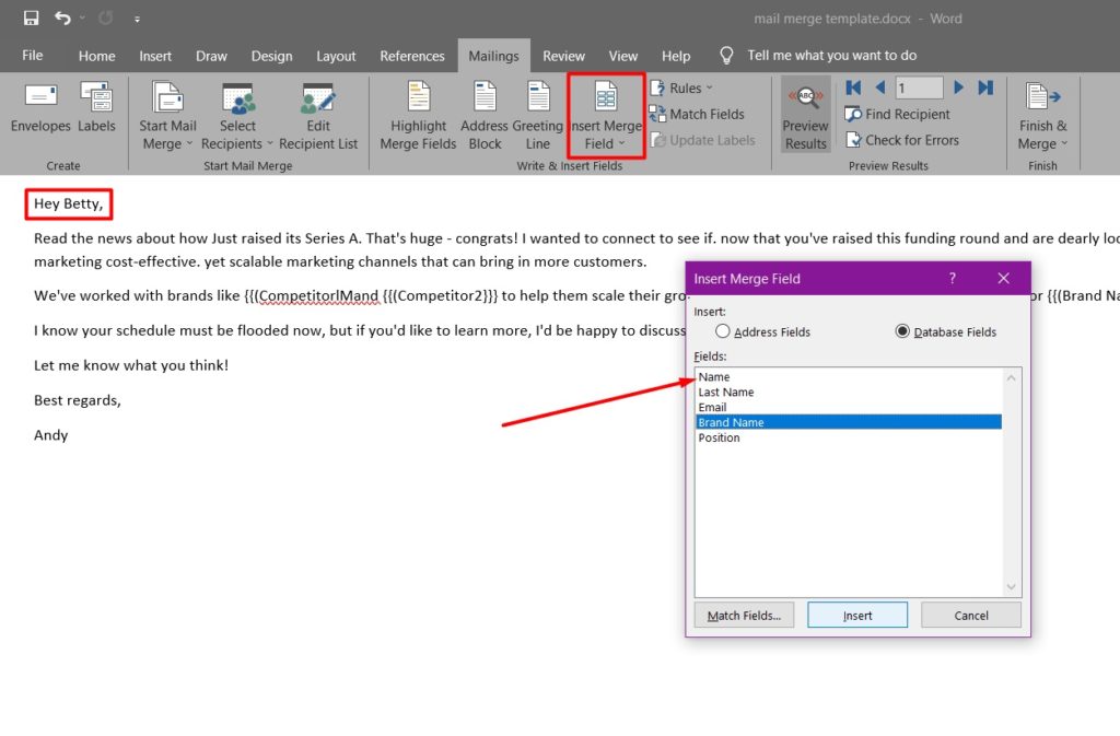 The Ultimate Guide To Personalized Mail Merge in Outlook ...