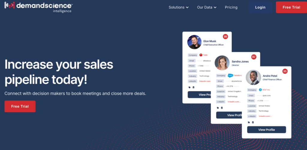 An example of a tool to automate sales processes.