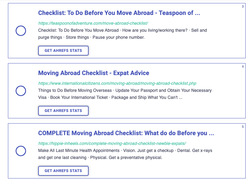 search result automated skyscraper technique outreach Search results in a multiscraper link building outreach campaign in Postaga, which lets you automatically run a skyscraper technique outreach campaign targeting multiple websites at once