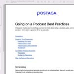 Going on a Podcast Best Practices doc PDF